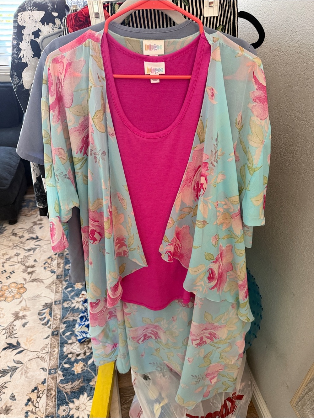 LuLaRoe tank and cover up